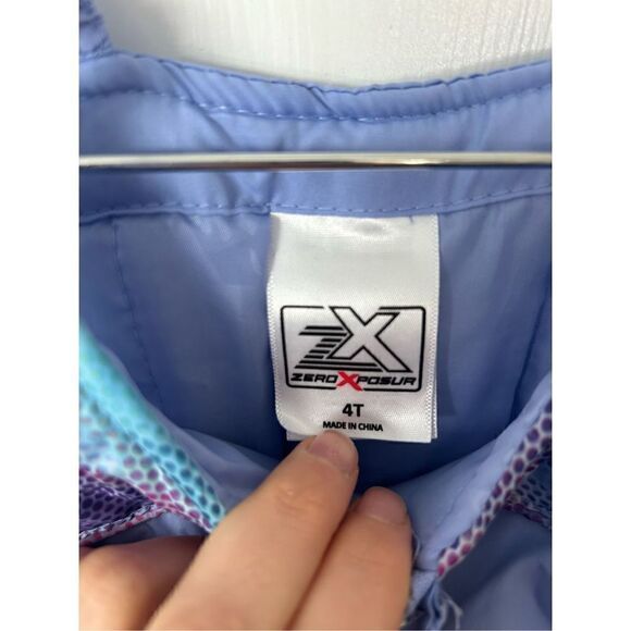 Zero xpousure purple ski pants overalls size 4T - Picture 2 of 5